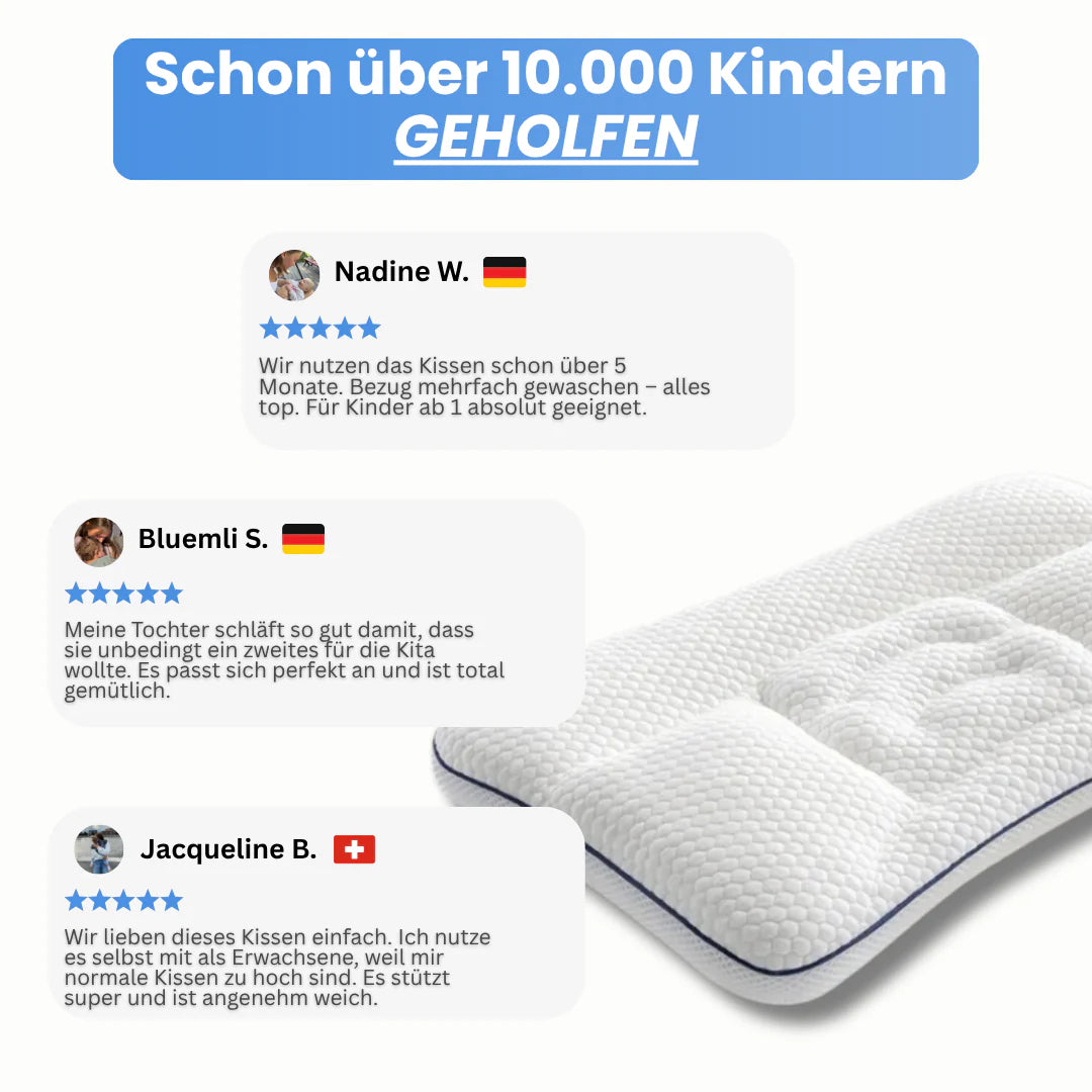 Bettzwerg Ergonomic Children's Pillow